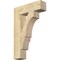 Ekena Millwork Balboa Block Rough Sawn Bracket, Douglas Fir, 4"W x 16"D x 24"H BKT04X16X24BOA05RDF - alternate 1